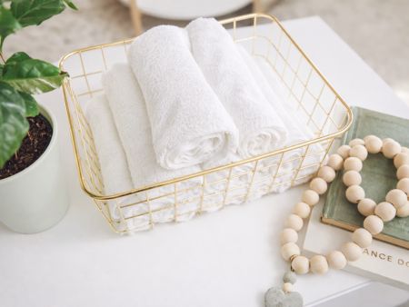 towels ready for a ladies spa party